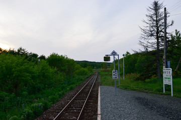 Fototapeta premium ローカル線の駅
