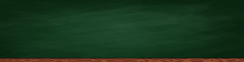 黒板背景（バナーサイズ） © k_yu