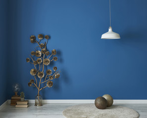 decorative house accessory with white lamp home objects