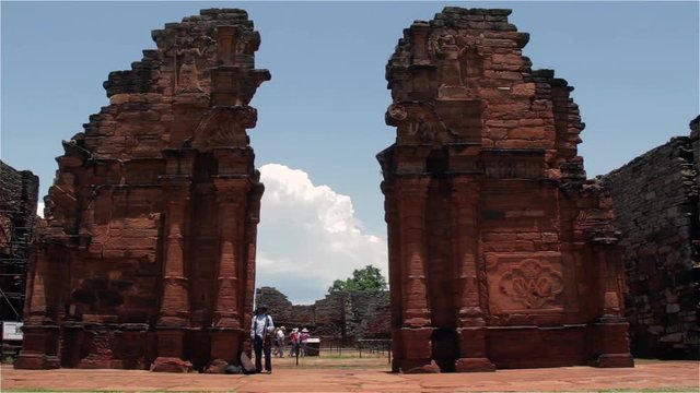 San Ignacio Mini Ruins, in Misiones, Argentina.