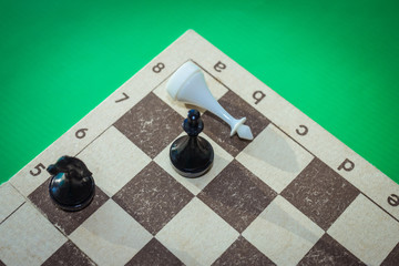 Defeat, desperate situation.