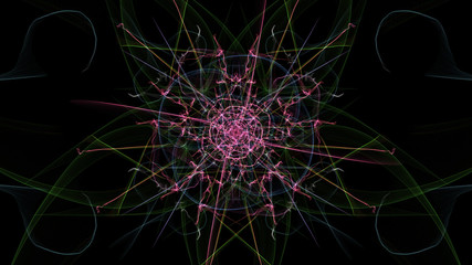 Abstract multi-color background.