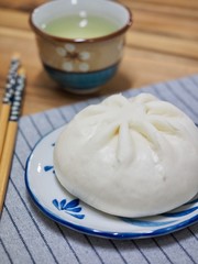 아시아 음식 호빵