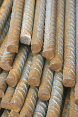 Concrete reinforcement iron bars