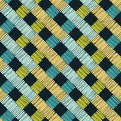 Ethnic boho seamless pattern. Scribble texture. Folk motif. Textile rapport.