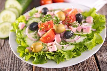 mixed fresh salad