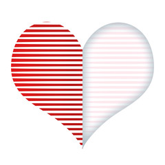 Happy Valentines Day hearts background illustration
