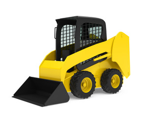 Skid-steer Loader Isolated