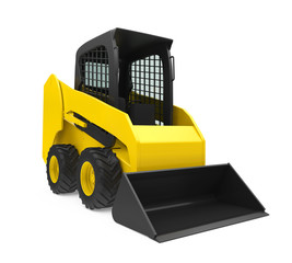 Skid-steer Loader Isolated