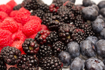 Raspberries Blackberries and Blueberries 14