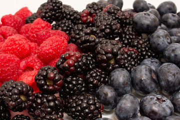 Raspberries Blackberries and Blueberries 15