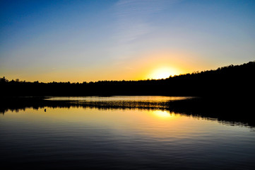 Sunset in New England