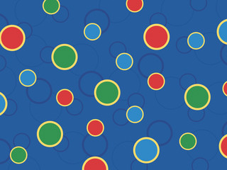 abstract colorful circles, texture