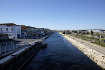 Fototapeta na wymiar typical city of portugal aveiro