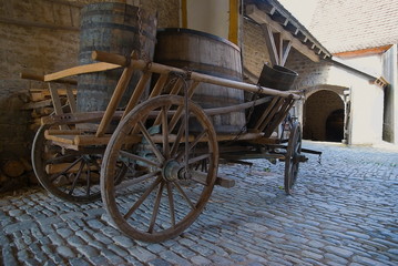 Alter Leiterwagen