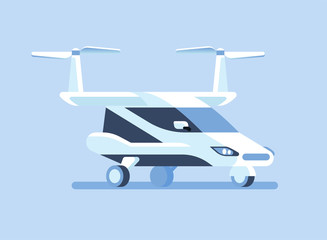 Self-driving flying car or taxi