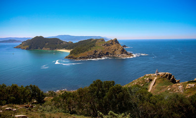 Fototapeta premium Cies Island.