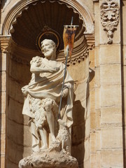 Fototapeta premium Alcalá de Chivert ​ o Xivert, pueblo de la provincia de Castellón, en la Comunidad Valenciana, España. Pertenece a la comarca del Bajo Maestrazgo