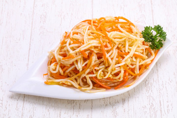 Traditional fermented cabbage