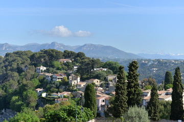 コートダジュールの古い町