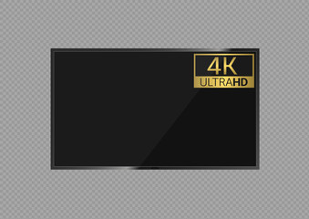 4K TV screen