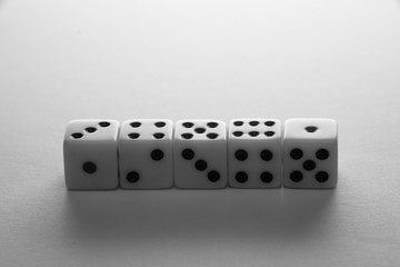 サイコロ / 背景素材