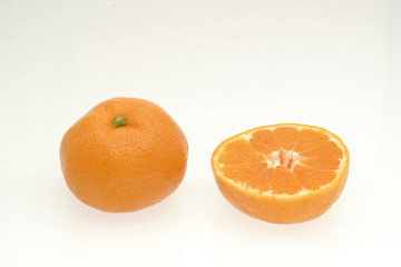 みかん　西宇和みかん　白抜き