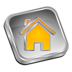 Home Button - 3D illustration