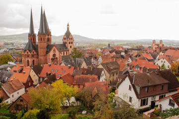 Fototapeta na wymiar Old city of Gelnhausen