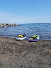 Boarding By the Beach