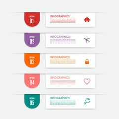 Infographic design vector and marketing icons can be used for workflow layout, diagram, annual report, web design. Business concept with 6 options, steps or processes