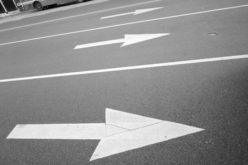 Arrows sign 