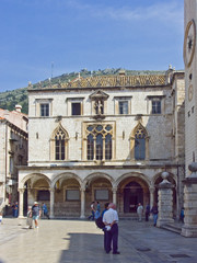 Fototapeta na wymiar Sponzapalast in Dubrovnik