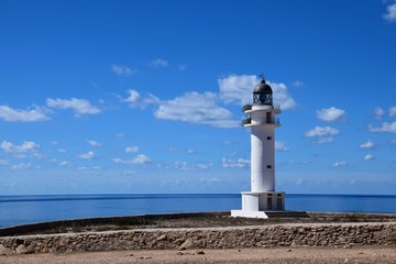 Der Leuchtturm vom Cap de Barbaria auf Formentera