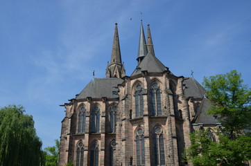 Obraz premium St. Elisabeth's Church in Marburg