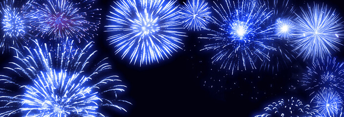 Fototapeta premium Wunderschönes Feuerwerk
