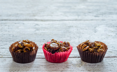 Chocolate corn flakes cup cakes