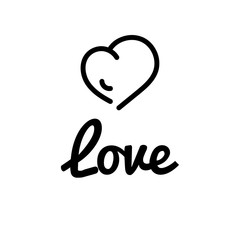 Romantic Valentines day love greeting card with heart shape. Vector illustration EPS10 - love day. The inscription Love. Be my valentine. Acid vibrant colors. Neon inscriptions and signs. February 14