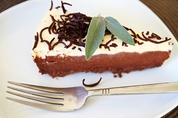 sliced cakes sitting on a table