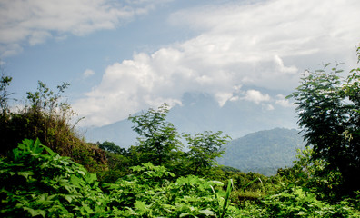 Landscape in Iztaccihuatl