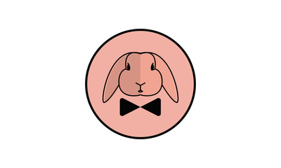 Rabbit flat design