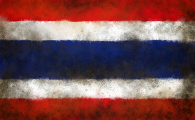 flagge von thailand