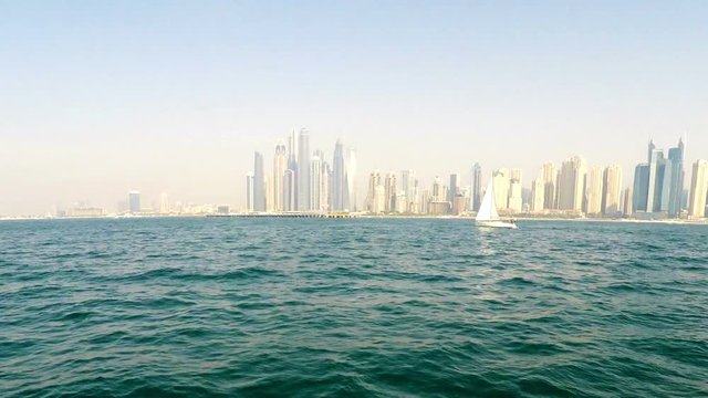 Dubai coastline view