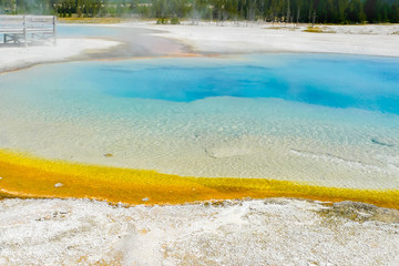 Yellowstone geothermal pools