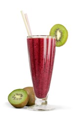 Berry Smoothie with Kiwi