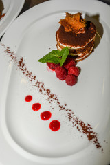 Tiramisu mit Himbeeren