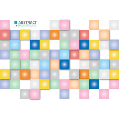 Abstract Background Square pattern