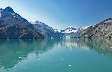 Keuken foto achterwand Gletsjers Op weg naar Margerie Glacier in Glacier Bay National Park, Alaska