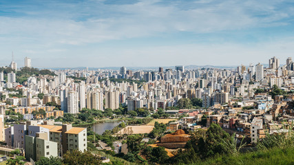 Naklejka premium Belo Horizonte, Minas Gerais, Brazil panorama