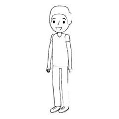 surgeon man avatar character icon vector illustration design